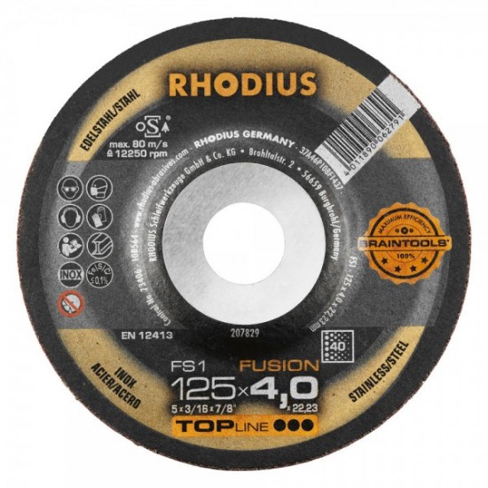Met. šlif. diskas „RHODIUS