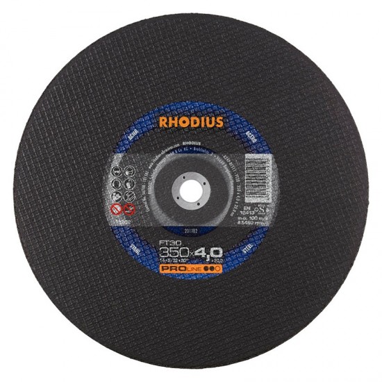 Metalo pj.diskas FT30 350x4x20 mm Metalo pj.diskas FT30 350x4x20 mm