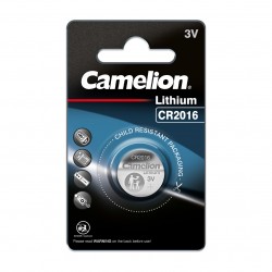 Mikro ličio elementas CR2016 3V, CAMELION, 1 vnt.