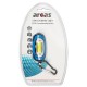Mini žibintuvėlis su karabinu, COB LED + 2xCR2032, ARCAS Mini žibintuvėlis su karabinu, COB LED + 2xCR2032, ARCAS
