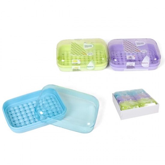 Muilinė plastikinė 13*10cm s/d su įdėklu Muilinė plastikinė 13*10cm s/d su įdėklu