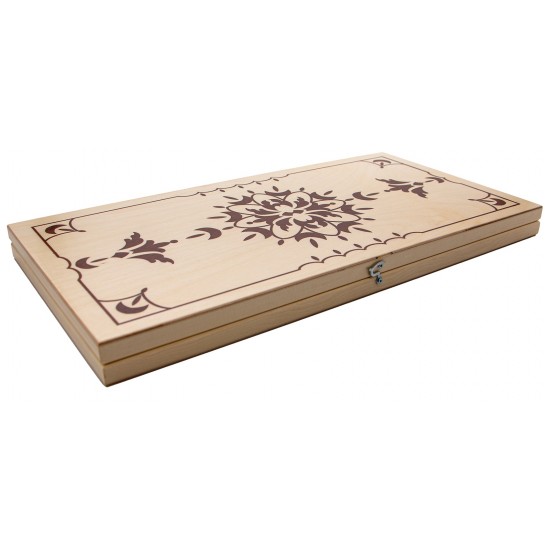 Nardai mediniai MIDI 50x25 cm Nardai mediniai MIDI 50x25 cm