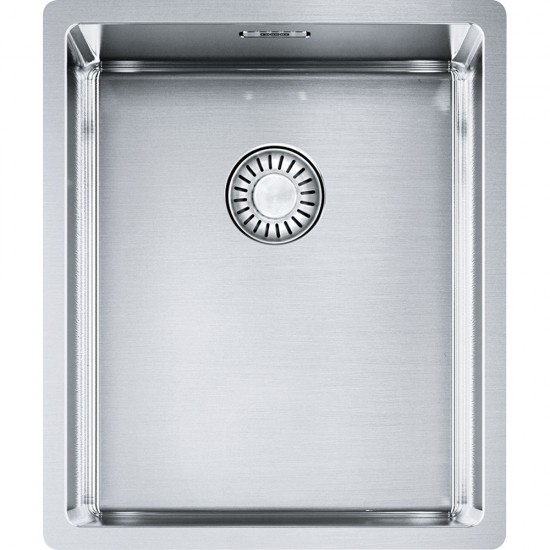 Nerūdijančio plieno plautuvė Franke Box, BXX 210/110-34, rankinis ventilis Nerūdijančio plieno plautuvė Franke Box, BXX 210/110-34, rankinis ventilis