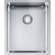 Nerūdijančio plieno plautuvė Franke Box, BXX 210/110-34, rankinis ventilis Nerūdijančio plieno plautuvė Franke Box, BXX 210/110-34, rankinis ventilis