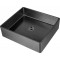Nerūdijančio plieno plautuvė S4837HYB black 1.2 mm padedama ant stalviršio