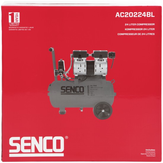 Oro kompresorius 24 l, AC20224BL, SENCO