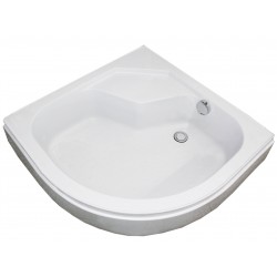 Padas dušo kabinai pusiau gilus 90x90