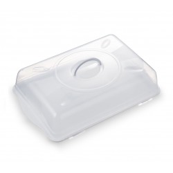 Padėklas plast. 40*29*10cm su dangčiu 3908