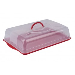 Padėklas plast. su dangčiu 40*29*10cm 3908
