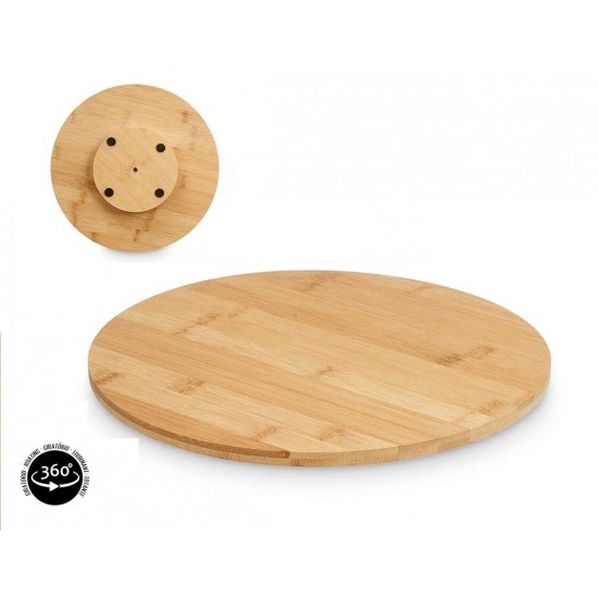 Padėklas serviravimui med. besisukantis 30cm