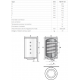 Pakabinamas greitaeigis kombinuotas vandens šildytuvas Elektromet WJ-VENUS PLUS-120, 0,9m2, kairinis, 120 l