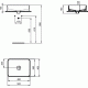 Pastatomas praustuvas Ideal Standard Strada II, 500x400