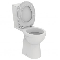 Pastatomas WC Ideal Standard Eurovit, paaukštintas, su dangčiu