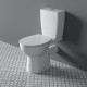 Pastatomas WC Ideal Standard Eurovit, paaukštintas, su dangčiu