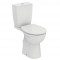 Pastatomas WC Ideal Standard Eurovit, paaukštintas, su dangčiu
