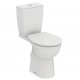Pastatomas WC Ideal Standard Eurovit, paaukštintas, su dangčiu