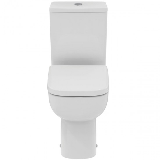 Pastatomas WC Ideal Standard i.life A RimsLS+, paaukštintas, su bakeliu ir lėtai nusileidžiančiu dangčiu