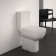Pastatomas WC Ideal Standard i.life A RimsLS+, paaukštintas, su bakeliu ir lėtai nusileidžiančiu dangčiu
