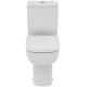 Pastatomas WC Ideal Standard i.life A RimsLS+, paaukštintas, su bakeliu ir lėtai nusileidžiančiu dangčiu Pastatomas WC Ideal Standard i.life A RimsLS+, paaukštintas, su bakeliu ir lėtai nusileidžiančiu dangčiu