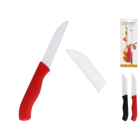 Peilis 7.5cm keramine balta danga Peilis 7.5cm keramine balta danga