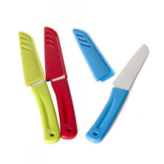 Peilis 9.5cm su plast. dėklu A711-047 Peilis 9.5cm su plast. dėklu A711-047