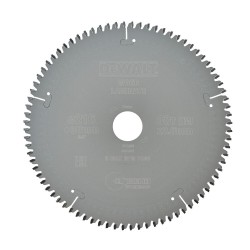 Pjov. diskas medienai DeWalt 216mmx30mm 80T