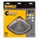 Pjov. diskas medienai DeWalt 260mmx30mm 80T