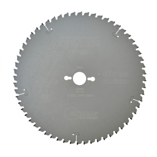 Pjov. diskas medienai DeWalt 305mmx30mm 60T