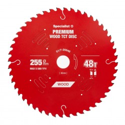 Pjovimo diskas 255x48Tx30mm, Wood PREMIUM, SPECIALIST+