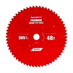 Pjovimo diskas 305x48Tx30mm, Wood PREMIUM, SPECIALIST+