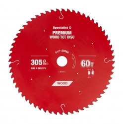 Pjovimo diskas 305x60Tx30mm, Wood PREMIUM, SPECIALIST+