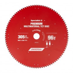 Pjovimo diskas 305x96Tx30mm, Multimaterial PREMIUM, SPECIALIST+