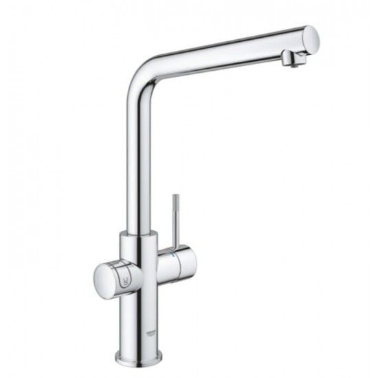 Plautuvės maišytuvas Grohe Blue Home, su vandens filtravimu, chromas
