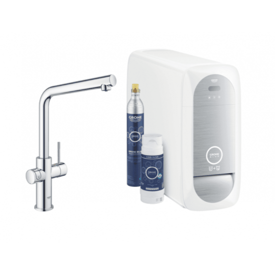 Plautuvės maišytuvas Grohe Blue Home, su vandens filtravimu, chromas