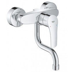 Plautuvės maišytuvas GROHE EUROSMART, sieninis, chromo sp.