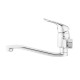 Plautuvės maišytuvas S-Line Pro, SL261, sieninis