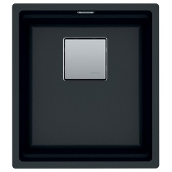 Po stalviršiu montuojama granitinė plautuvė Franke Kubus 2, KNG 110-37, Onyx