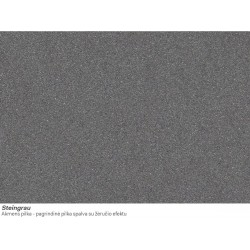 Po stalviršiu montuojama granitinė plautuvė Franke Kubus 2, KNG 110-52, Steingrau