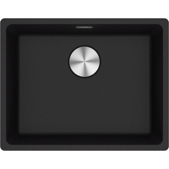 Po stalviršiu montuojama granitinė plautuvė Franke Maris, MRG 110-52, Onyx, rankinis ventilis Po stalviršiu montuojama granitinė plautuvė Franke Maris, MRG 110-52, Onyx, rankinis ventilis