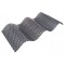 Polikarbonatas banguotas Diamond 1050x4000 2.8mm pilkas