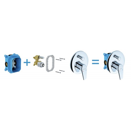 Potinkinė dėžutė Ravak R-box, RB 070.50 Potinkinė dėžutė Ravak R-box, RB 070.50