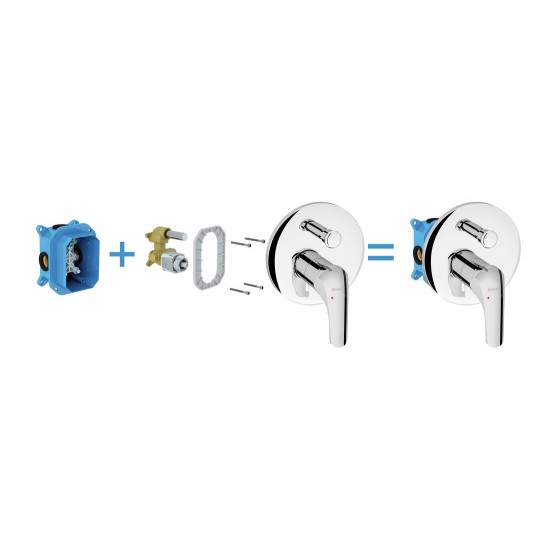 Potinkinė dėžutė Ravak R-box, RB 070.50 Potinkinė dėžutė Ravak R-box, RB 070.50