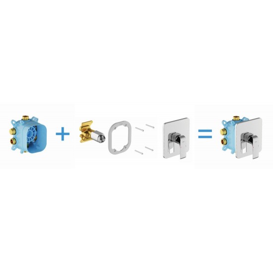 Potinkinė dėžutė Ravak R-box Vari, RB 072.50 Potinkinė dėžutė Ravak R-box Vari, RB 072.50