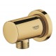 Potinkinė jungtis rankiniam dušui GROHE Rainshower, gold - cool sunrise sp.