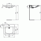 Praustuvas Ideal Standard Connect Freedom, 600x550
