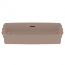 Praustuvas montuojamas ant stalviršio Ideal Standard Ipalyss 65x40 cm, su perlaja, su dugno vožtuvu, Kashmir