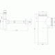 Praustuvo sifonas Ideal Standard, Design d32, chromas