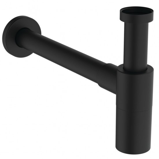Praustuvo sifonas Ideal Standard, Design d32, Silk Black matinė juoda Praustuvo sifonas Ideal Standard, Design d32, Silk Black matinė juoda