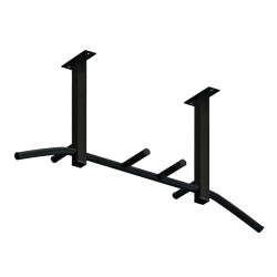 Prie lubų tvirtinamas skersinis SANRO LA-3, iki 150kg juodas