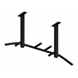 Prie lubų tvirtinamas skersinis SANRO LA-4, iki 150kg juodas